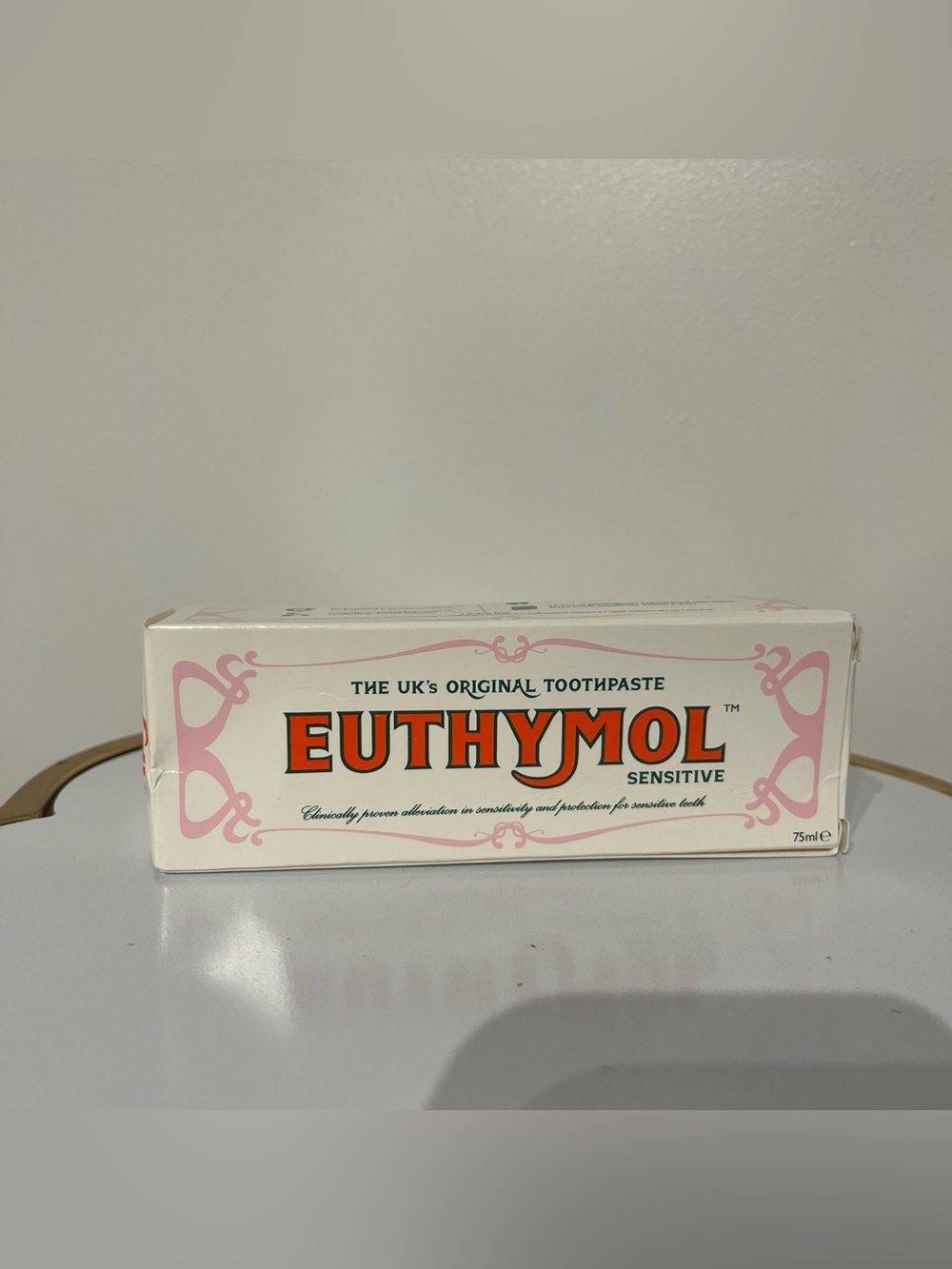 The UK's Original ToothPaste Euthymol Sensitive NEW IN BOX